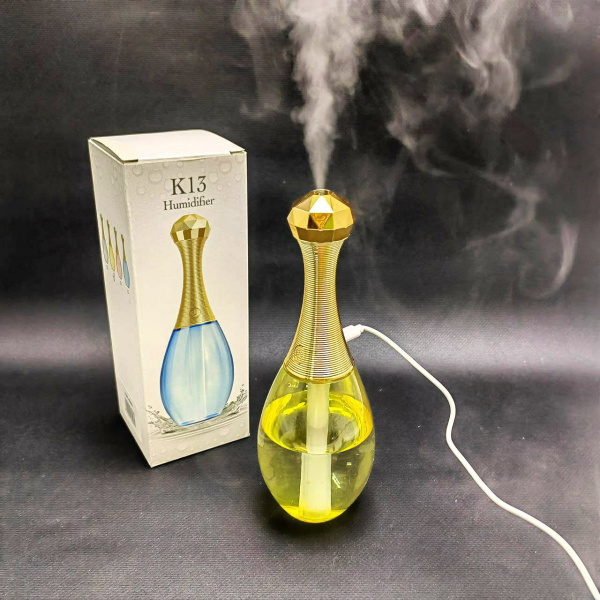 Увлажнитель (аромадиффузор) воздуха "Духи" Humidifier К13 с подсветкой 300 ml